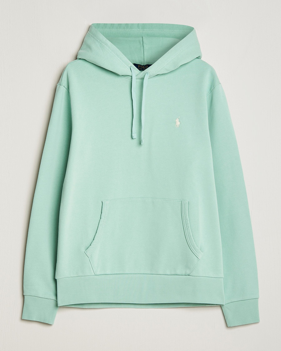 Polo Ralph Lauren Loopback Terry Hoodie Celadon – Grønn