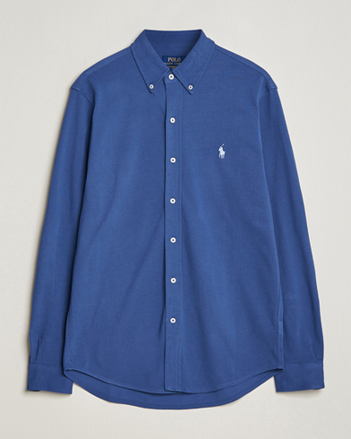 Herre | Preppy Authentic | Polo Ralph Lauren | Featherweight Mesh Shirt Old Royal