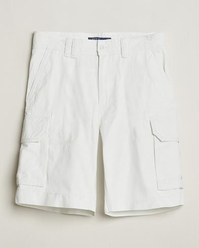 Herre | Shorts | Polo Ralph Lauren | Slub Twill Cargo Shorts Deckwash White
