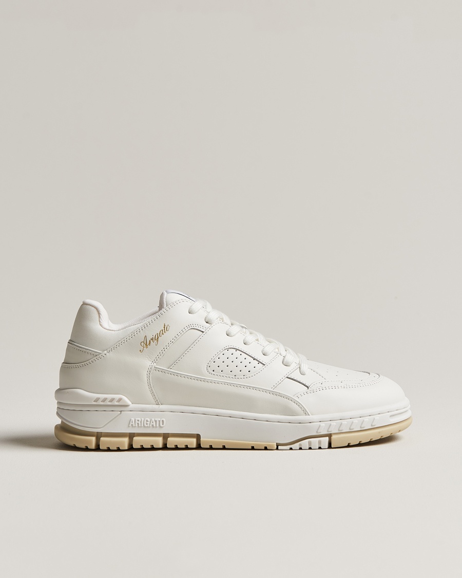 Axel Arigato Area Lo Sneaker White/Beige – Hvit
