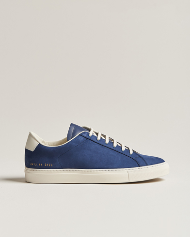 Herre | Common Projects | Common Projects | Retro Pebbled Nappa Leather Sneaker Blue/White