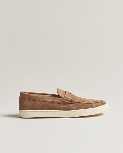Herre | Loafers | Brunello Cucinelli | Moccasin Loafer Brown Suede