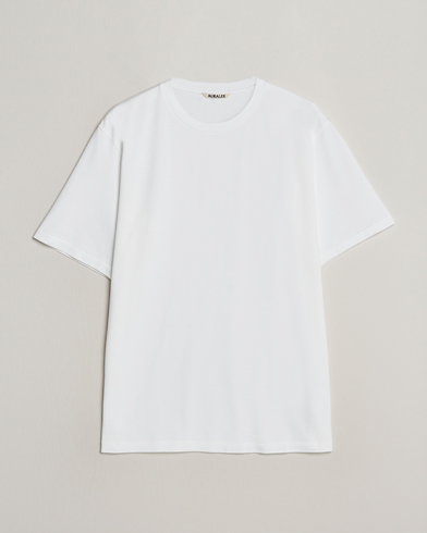 Herre |  | Auralee | Luster Plating T-Shirt White