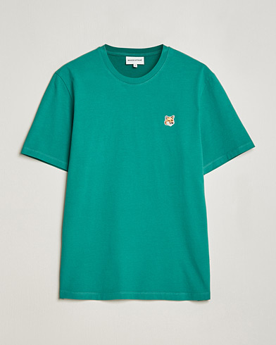 Herre |  | Maison Kitsuné | Fox Head T-Shirt Pine Green