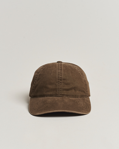 Herre |  | Varsity Headwear | Washed Cotton Baseball Cap Dark Beige