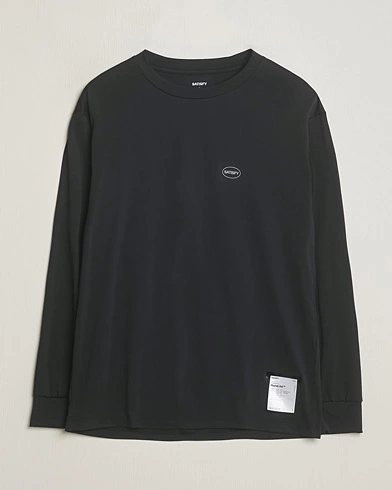 Herre |  | Satisfy | AuraLite Long Sleeve T-Shirt Black
