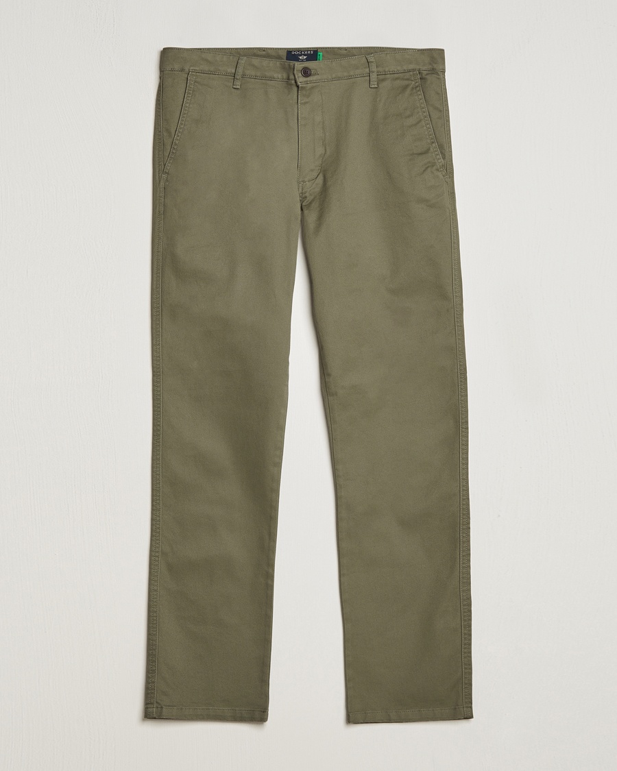Dockers Original OPP Slim Twill Stretch Chino Camo – Grønn
