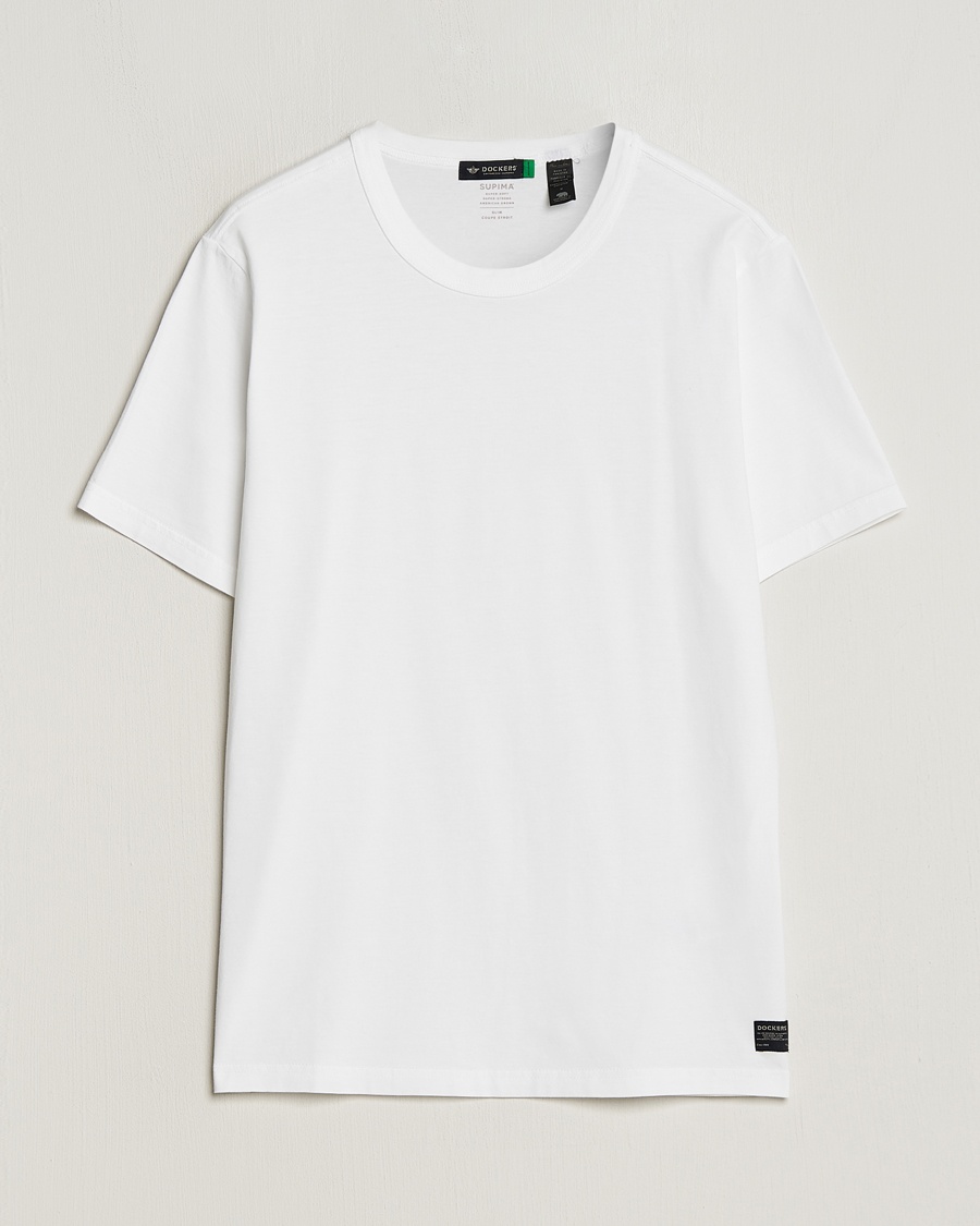 Dockers Original Cotton T-Shirt White – Hvit