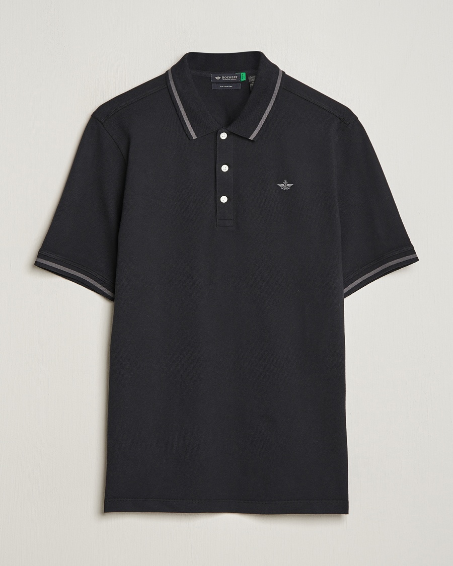 Herre | Kortermet piké | Dockers | Original Cotton Polo Black