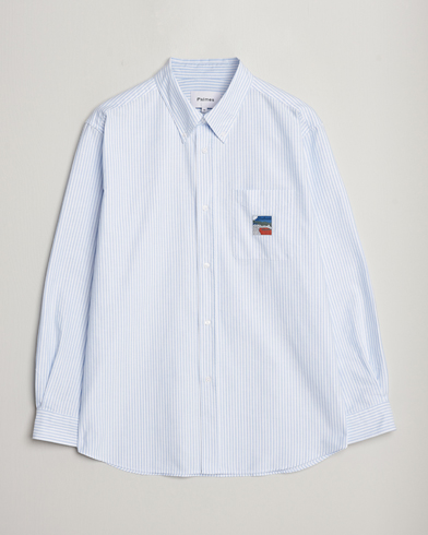 Herre |  | Palmes | Deuce Oxford Shirt Light Blue Stripe