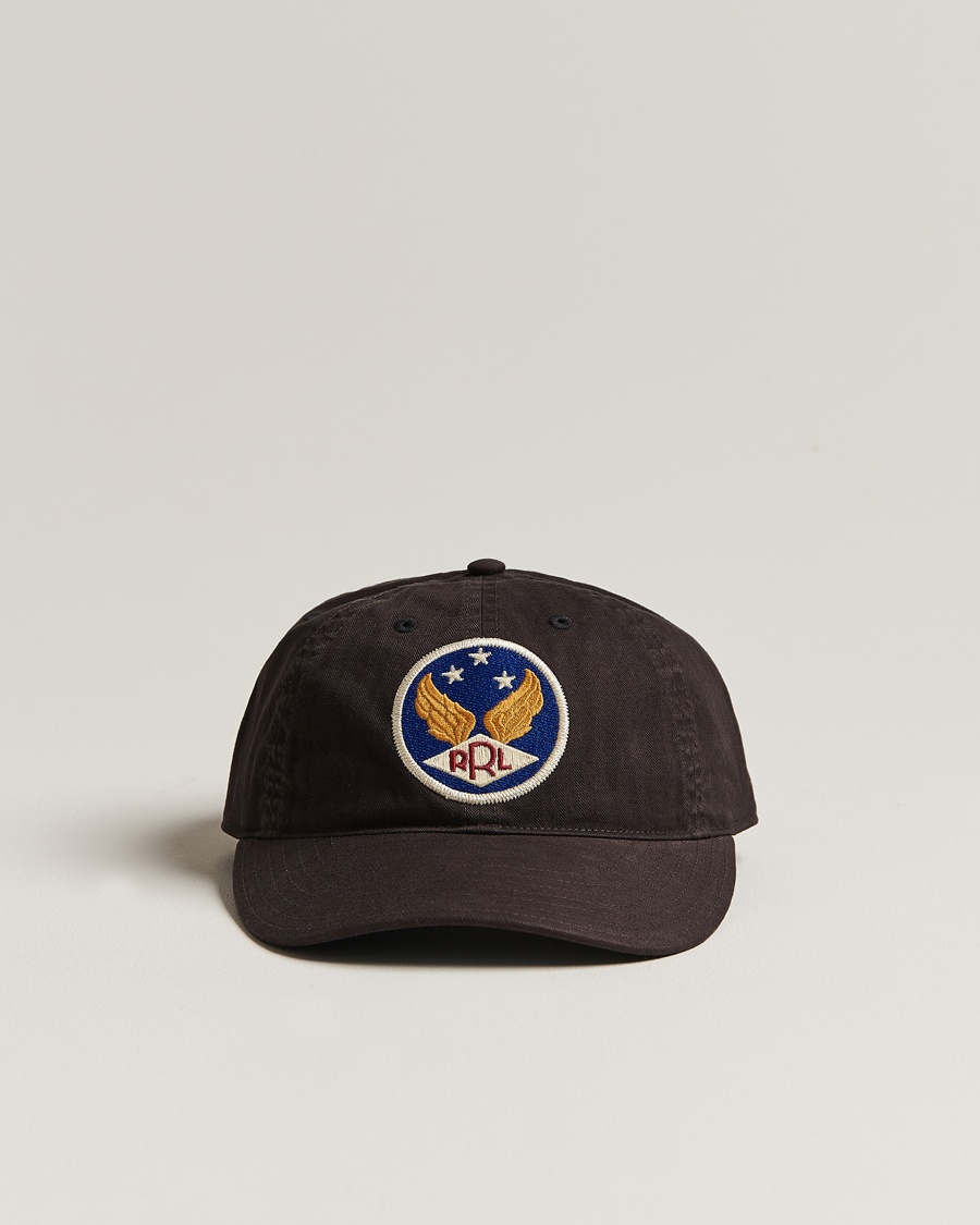 Herre | Caps | RRL | Garment Dyed Ball Cap Black