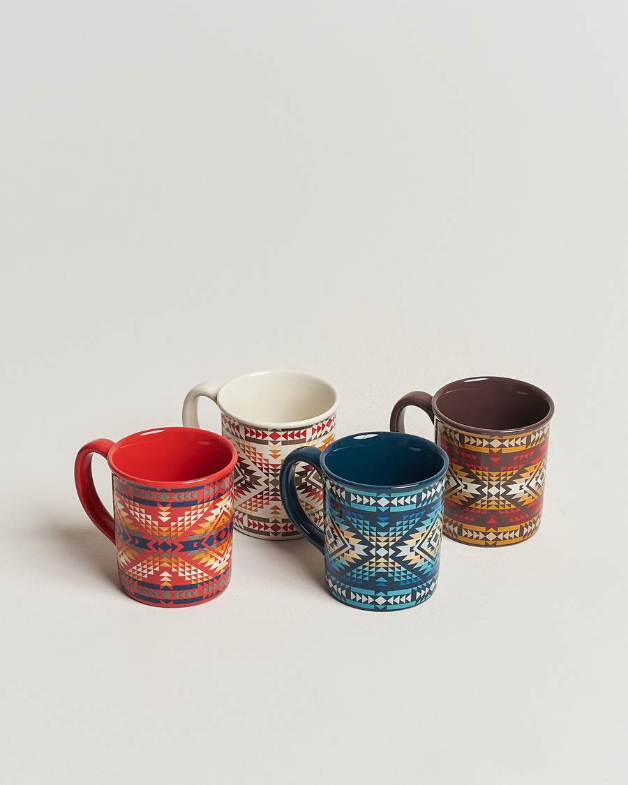 Pendleton 4-Pack Ceramic Mug Set Smith Rock – Flerfarget