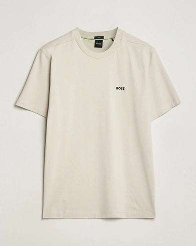 Herre | Klær | BOSS GREEN | Crew Neck T-Shirt Light Beige