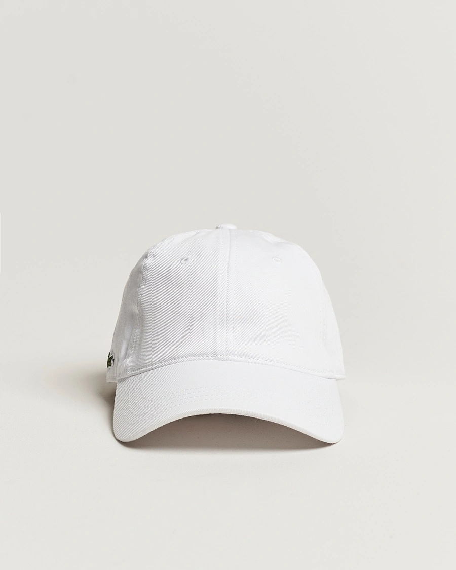 Lacoste Cap White – Hvit