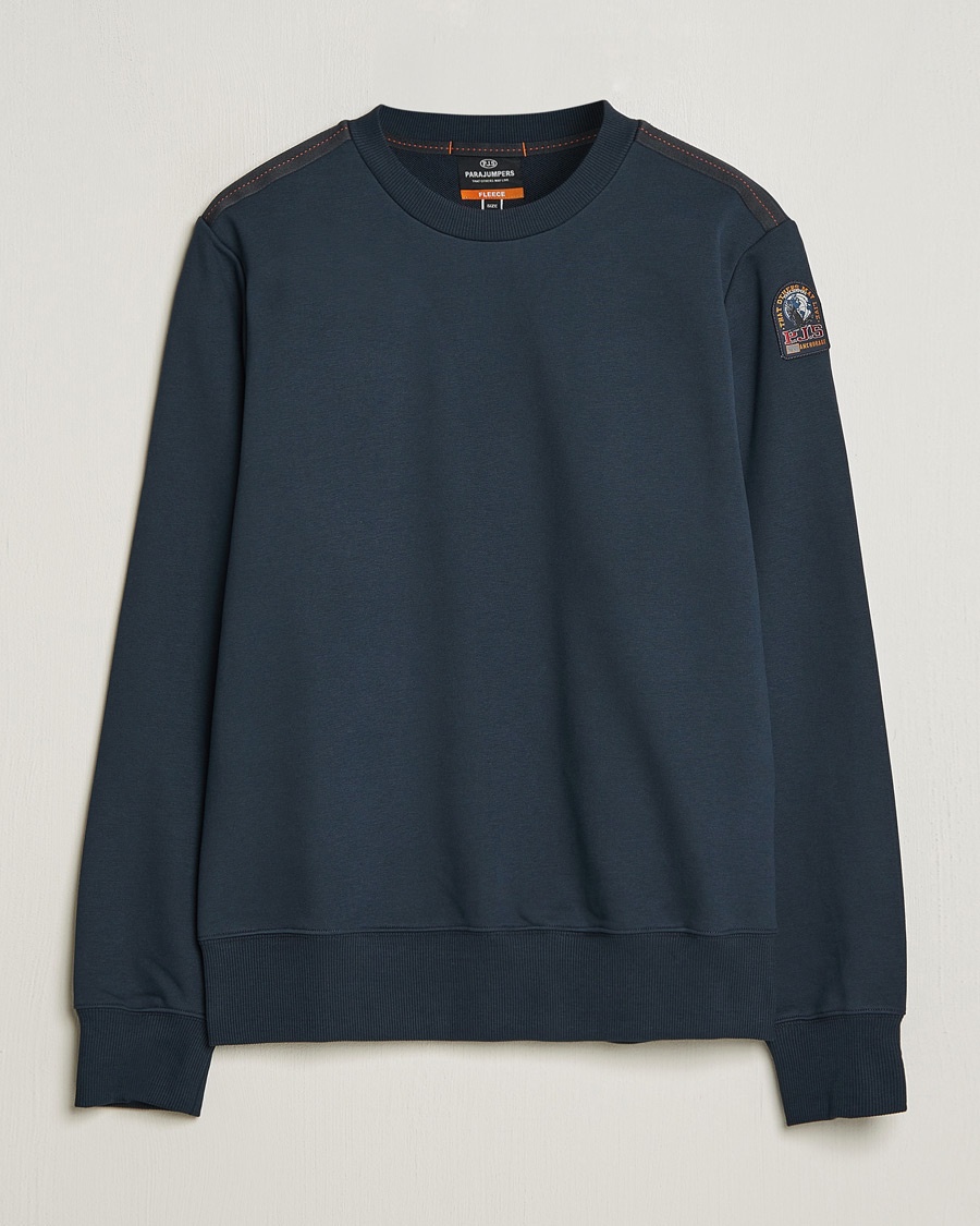Herre | | Parajumpers | K2 Super Easy Crew Neck Sweatshirt Blue Navy