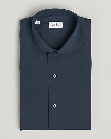Herre | Nye varemerker | Grigio | Comfort Stretch Dress Shirt Navy