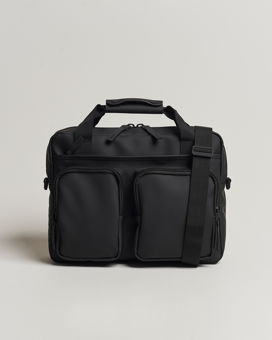 Herre | Dokumentvesker | RAINS | Texel Tech Bag Black