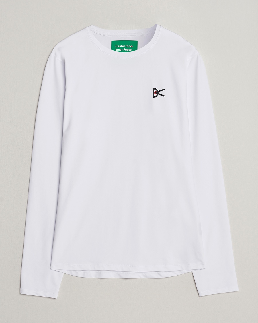 Herre | District Vision | District Vision | Lightweight Long Sleeve T-Shirt White