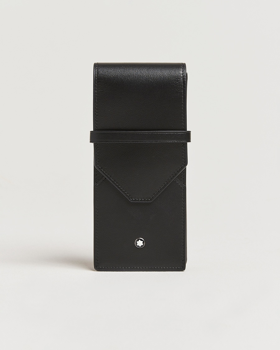 Montblanc Meisterstück 3-Pen Pouch Black – Svart