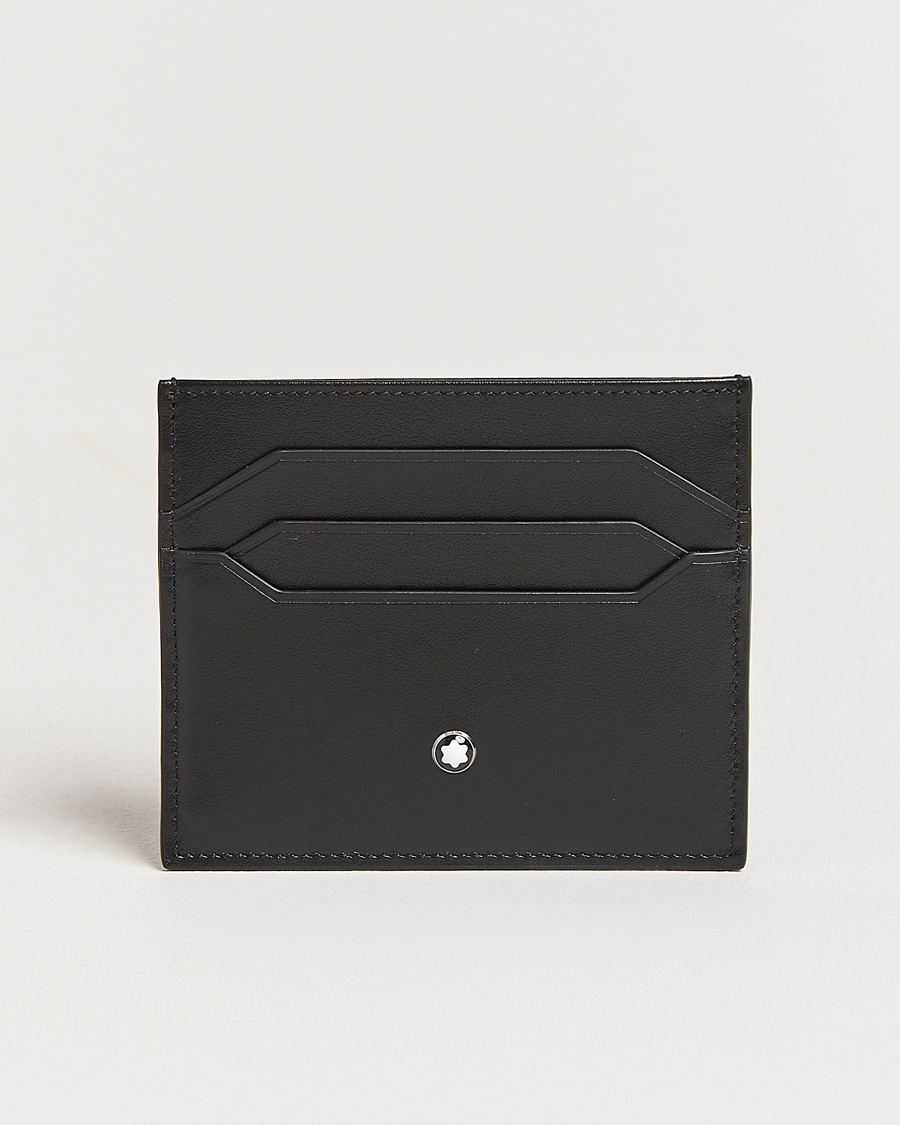 Montblanc Meisterstück Card Holder 6cc Black – Svart