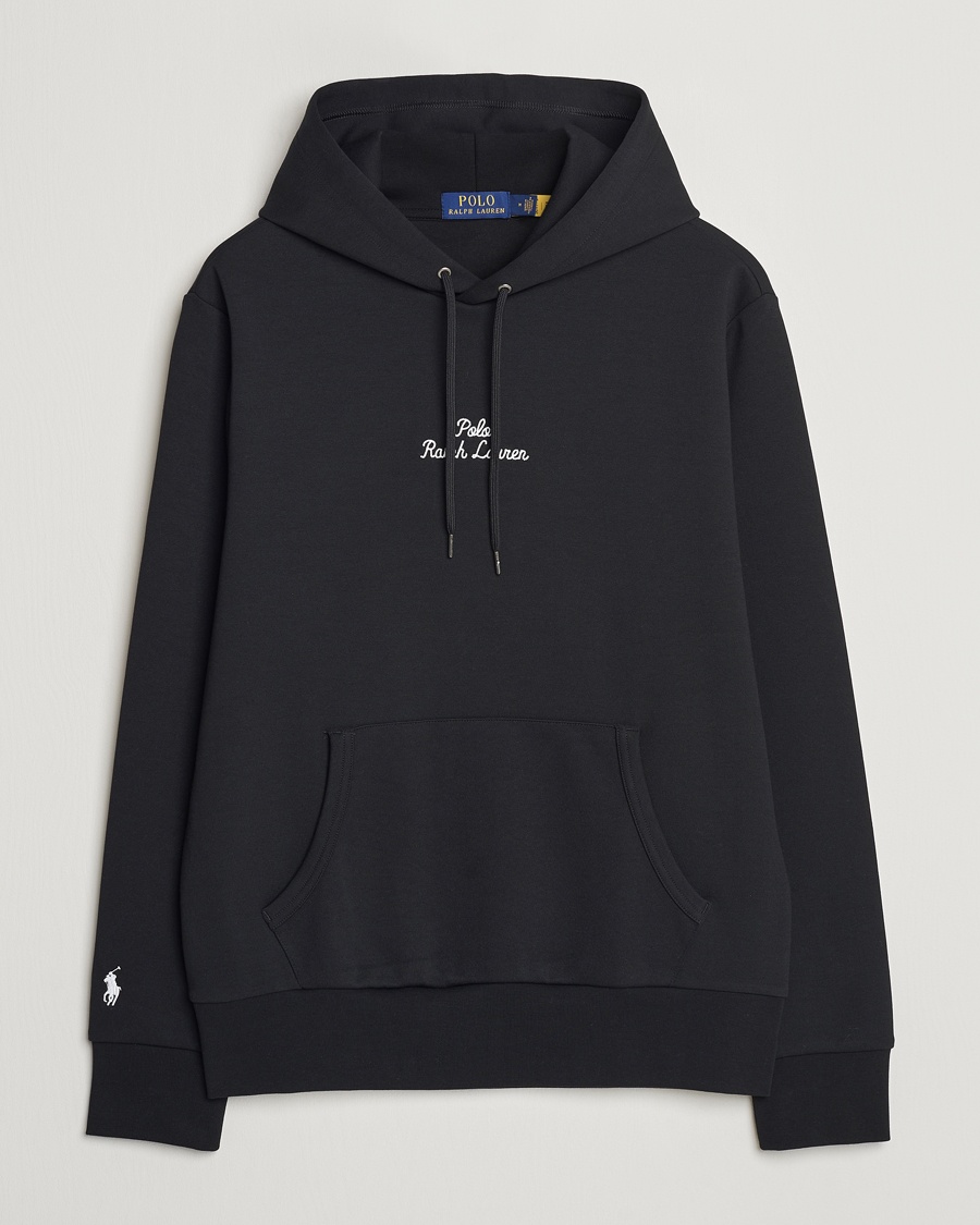 Herre | Tidsbegrenset sesongtilbud | Polo Ralph Lauren | Central Logo Hoodie Polo Black