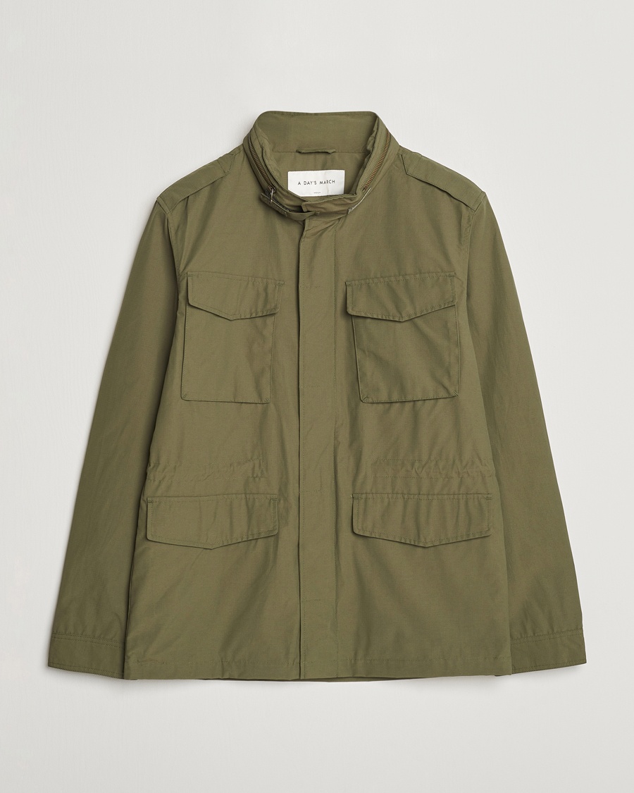 A Day's March Barnett M65 Jacket Olive – Grønn
