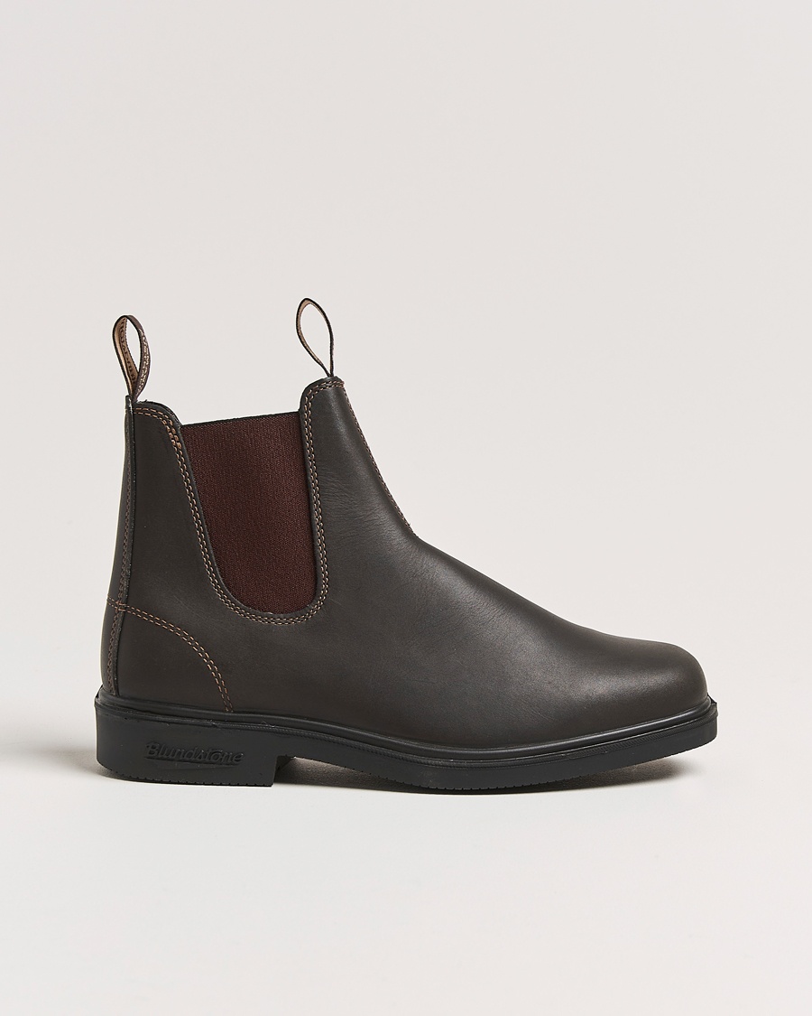 Blundstone 062 Dress Leather Chelsea Boot Stout Brown – Brun