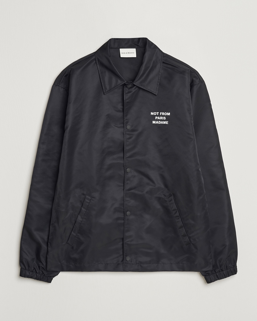Herre | Jakker | Drôle de Monsieur | La Veste Slogan Jacket Black