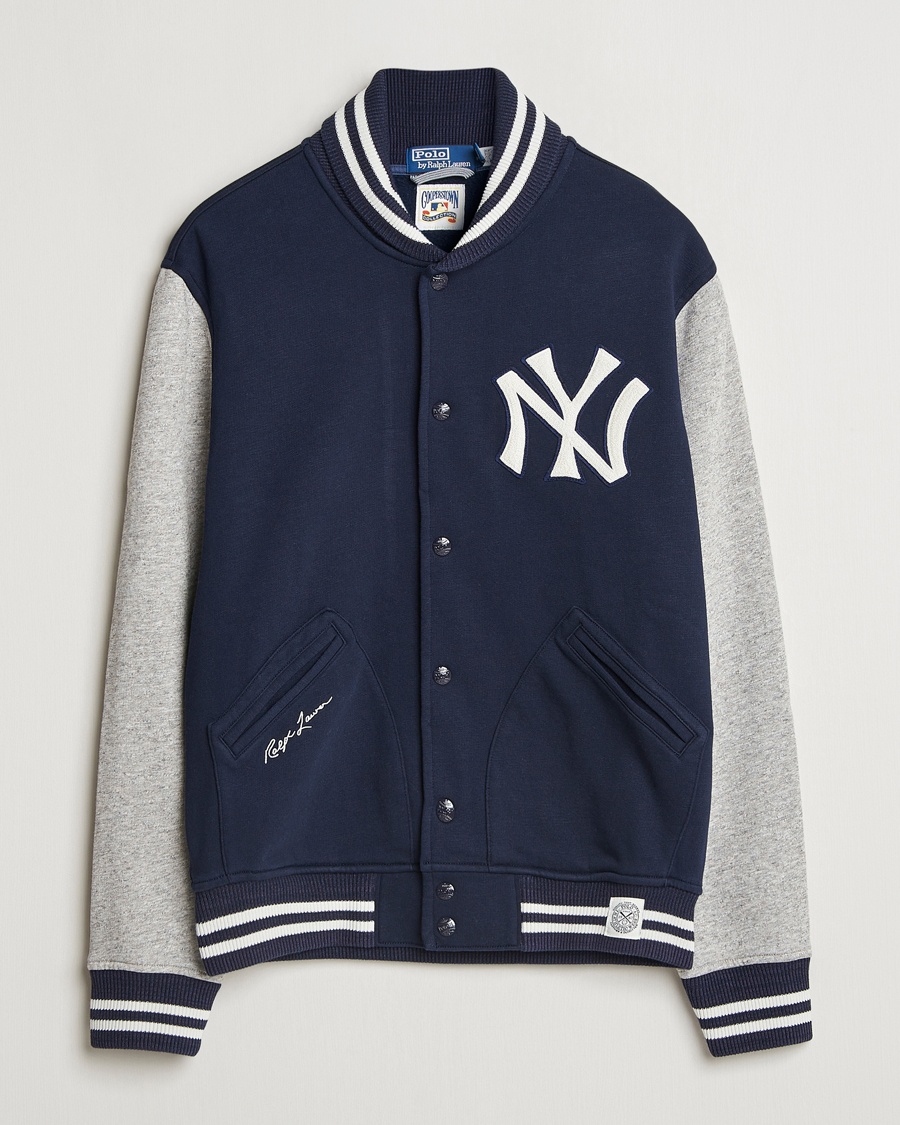 Herre | Cardigans | Polo Ralph Lauren | MLB Yankees Sweatshirt Aviator Navy/Loft Heather
