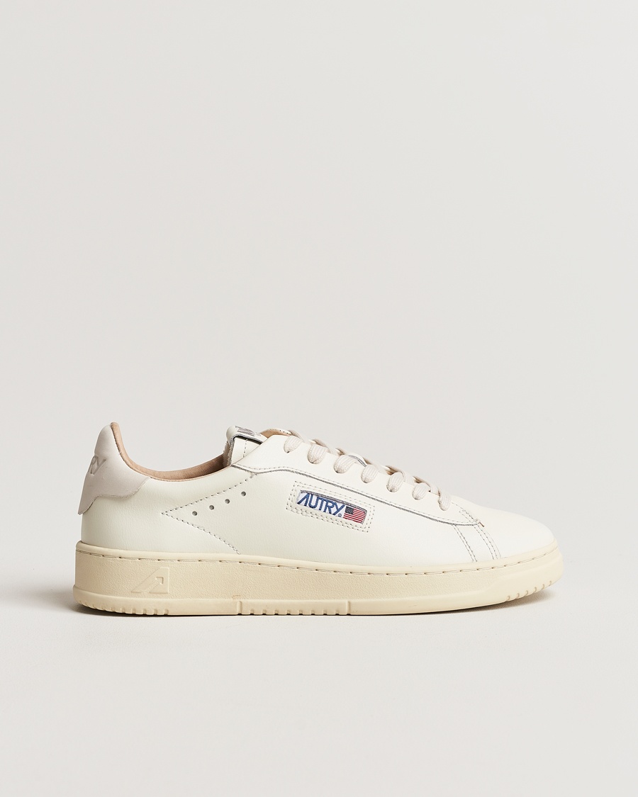 Autry Dallas Low Leather Sneaker Marshmellow – Hvit