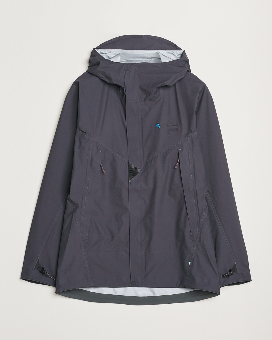 Herre | Jakker | Klättermusen | Asynja Lightweight Waterproof Jacket Raven