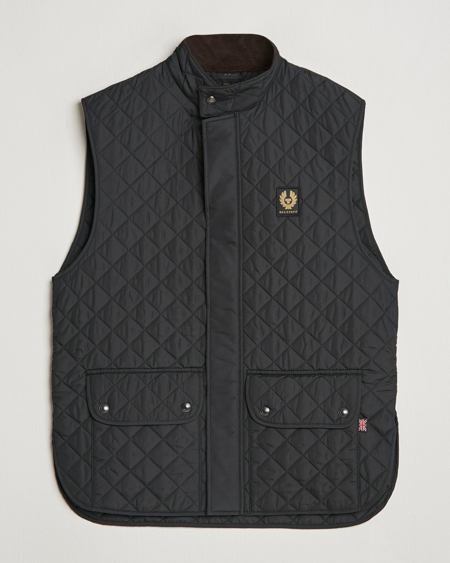 Belstaff Icon Gilet Black – Svart