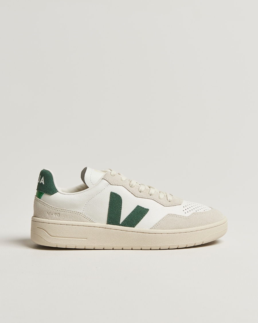 Veja V-90 Sneaker Extra White/Cyprus – Hvit