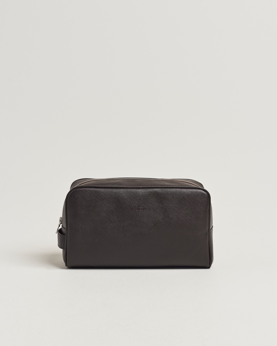 Herre | Toalettmapper | Oscar Jacobson | Grooming Leather Case Forastero Brown