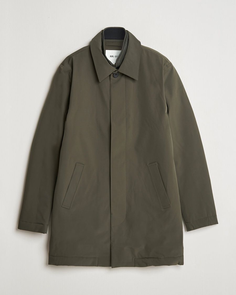 NN07 Blake Jacket Dark Army – Grønn