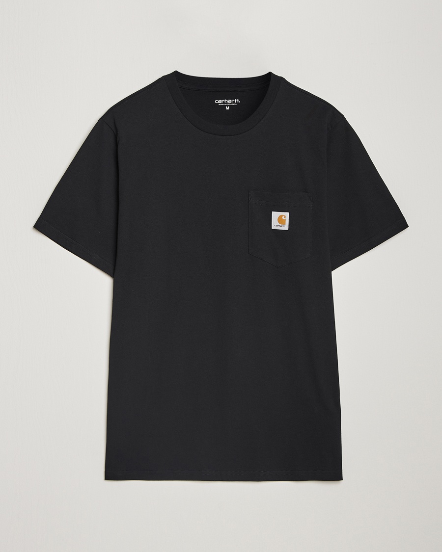 Carhartt WIP Pocket Cotton T-Shirt Black – Svart