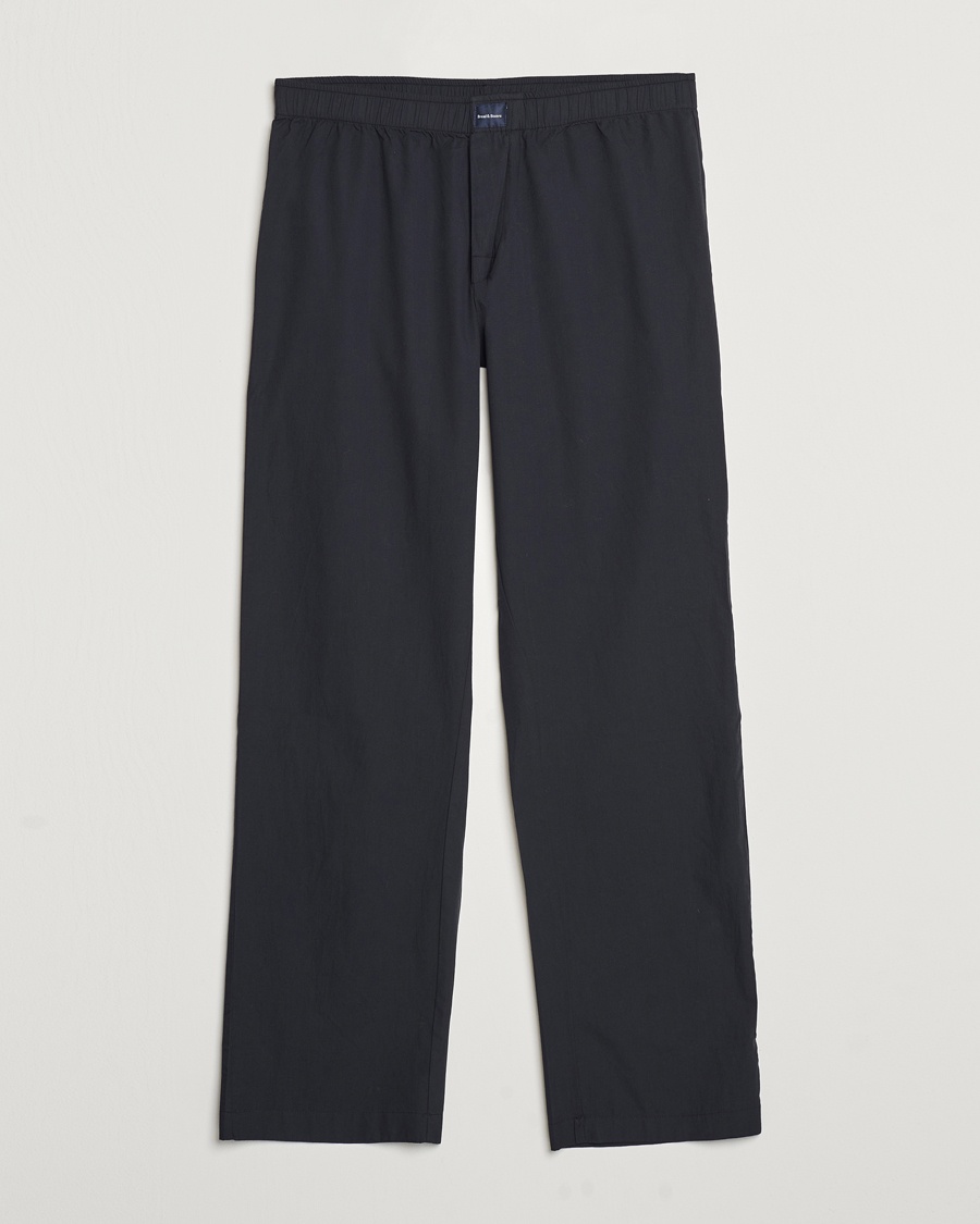 Bread & Boxers Woven Pyjama Pant Dark Navy – Blå