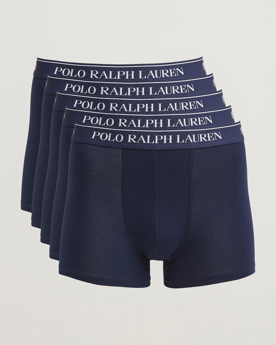 Polo Ralph Lauren 5-Pack Trunk Cruise Navy – Blå