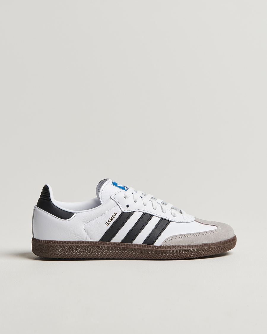 adidas Originals Samba OG Sneaker White/Black – Hvit