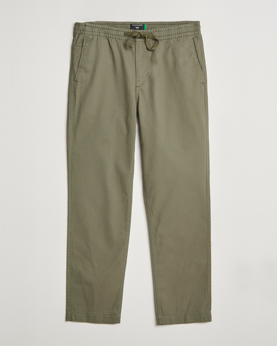 Herre | Drawstringbukser | Dockers | California Straight Cotton Pants Camo