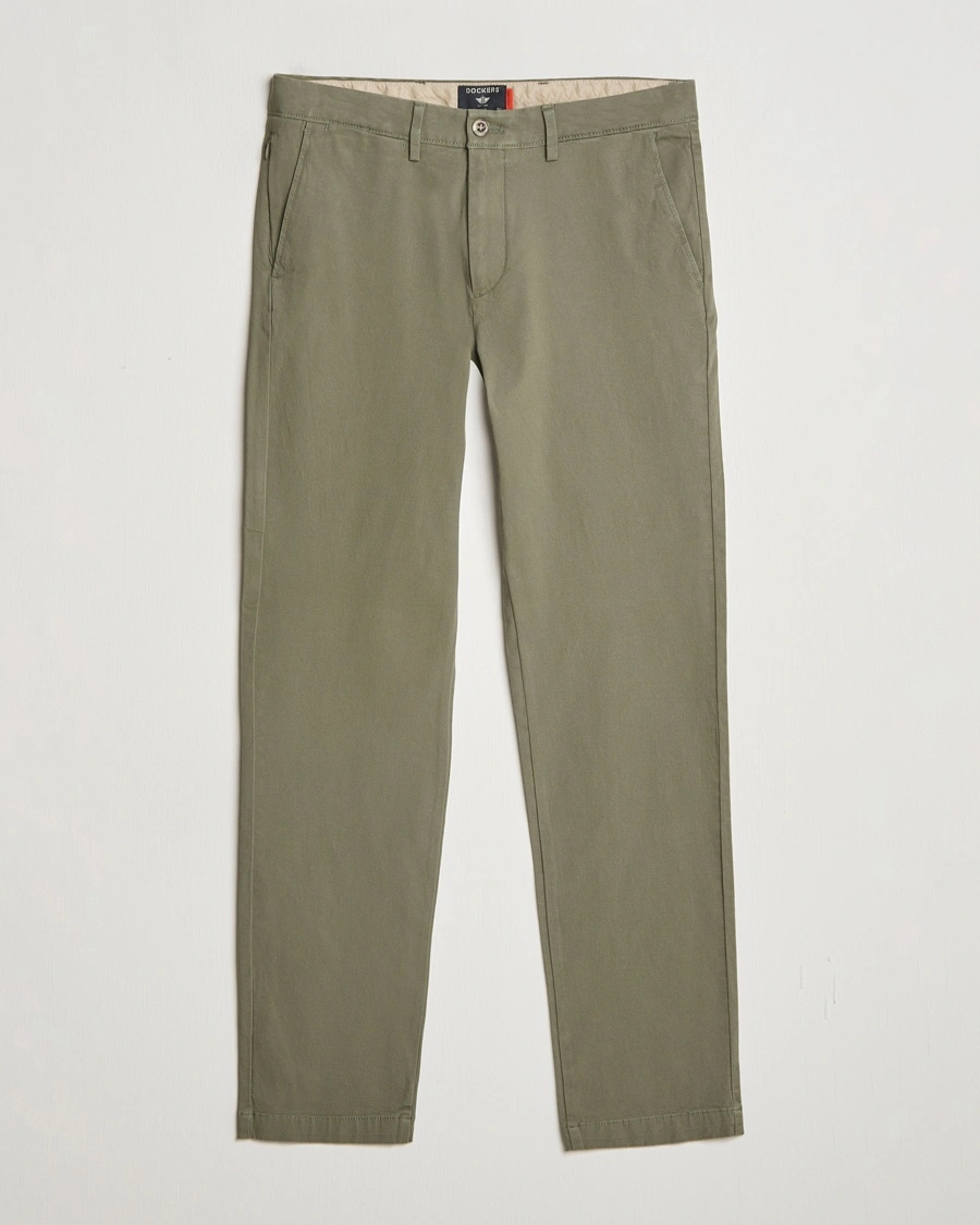 Dockers Cotton Chino Tapered Camo – Grønn