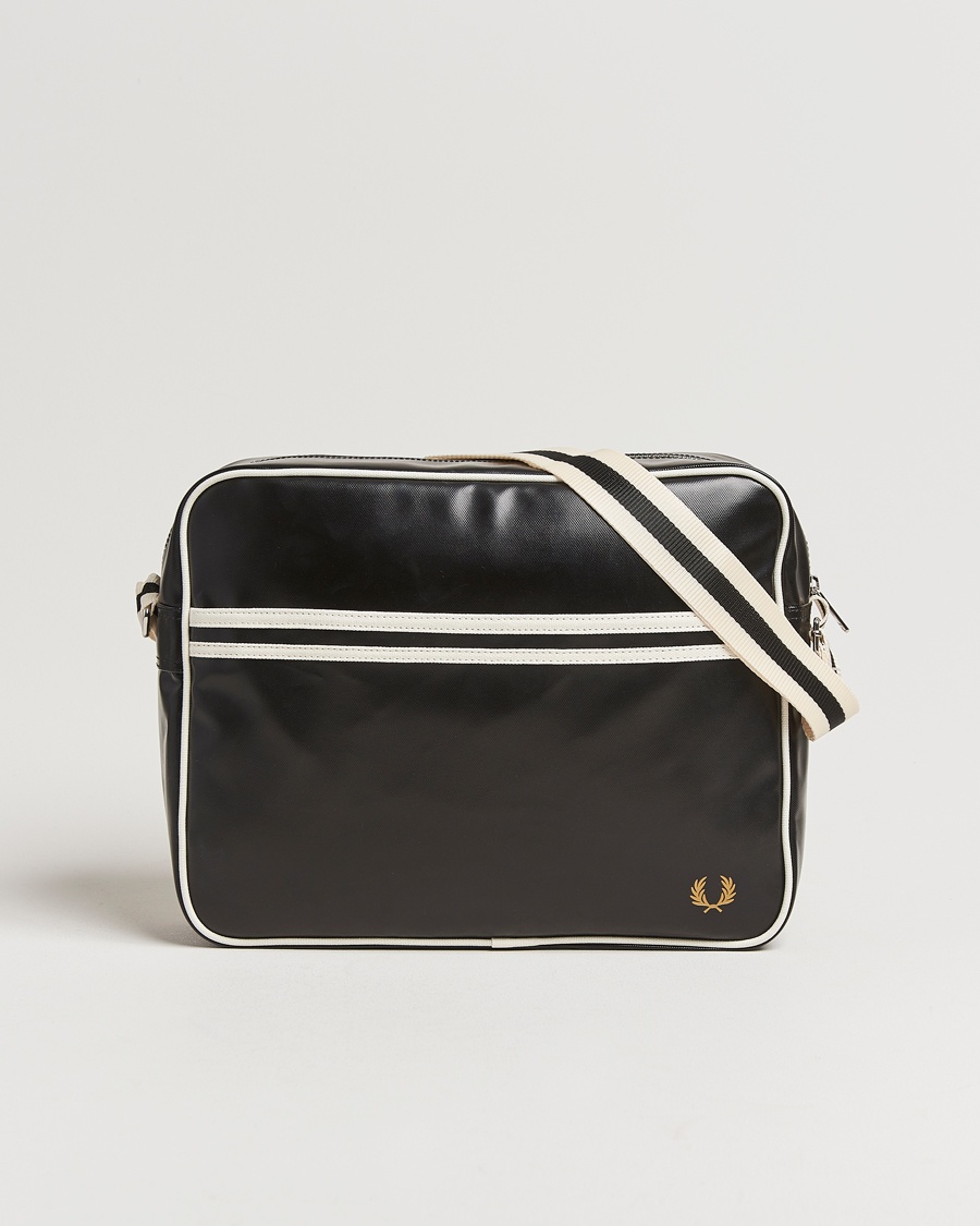 Herre | Fred Perry | Fred Perry | Classic Shoulder Bag Black/Ecru