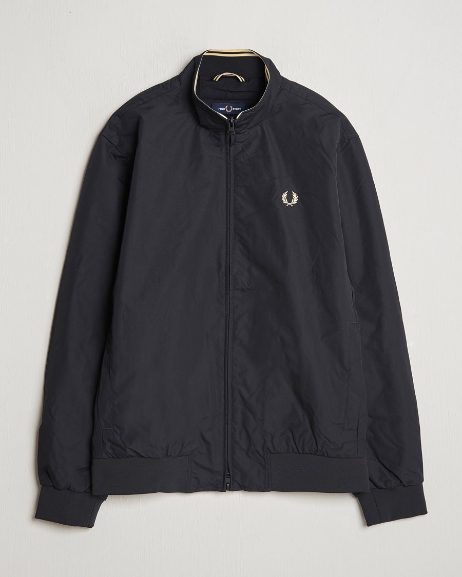 Fred Perry Brentham Jacket Black – Svart