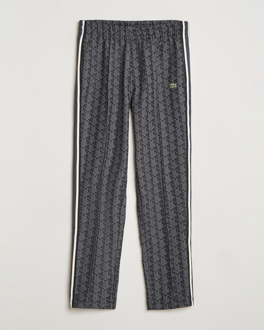 Herre | Bukser | Lacoste | Monogram Track Pants Black/Graphite