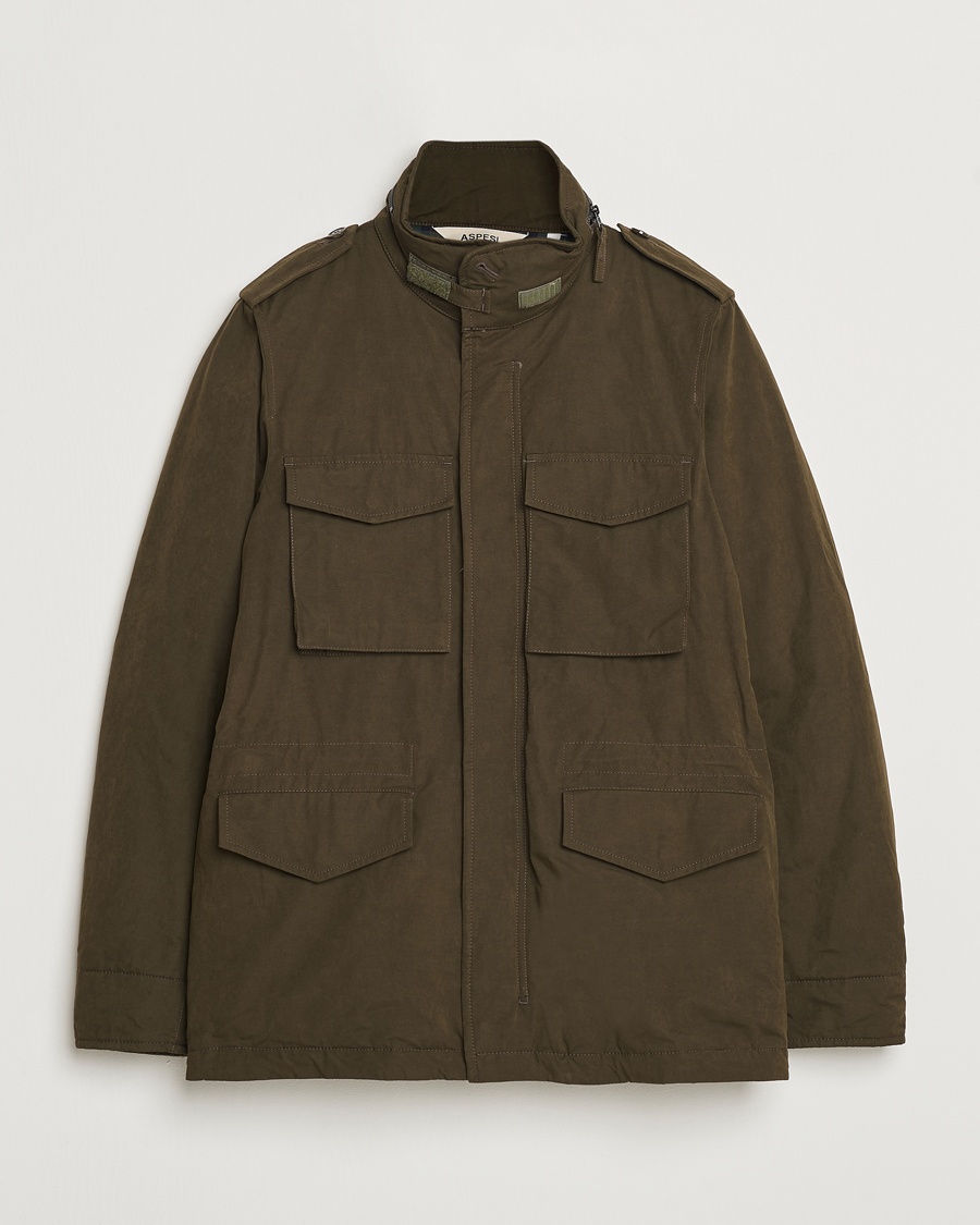 Herre | Salg | Aspesi | Cotton Field Jacket Military