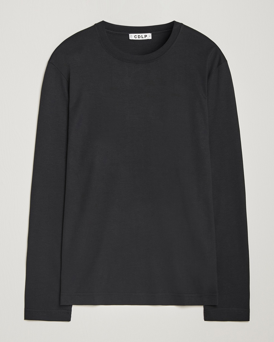 Herre | Klær | CDLP | Midweight Long Sleeve T-Shirt Black