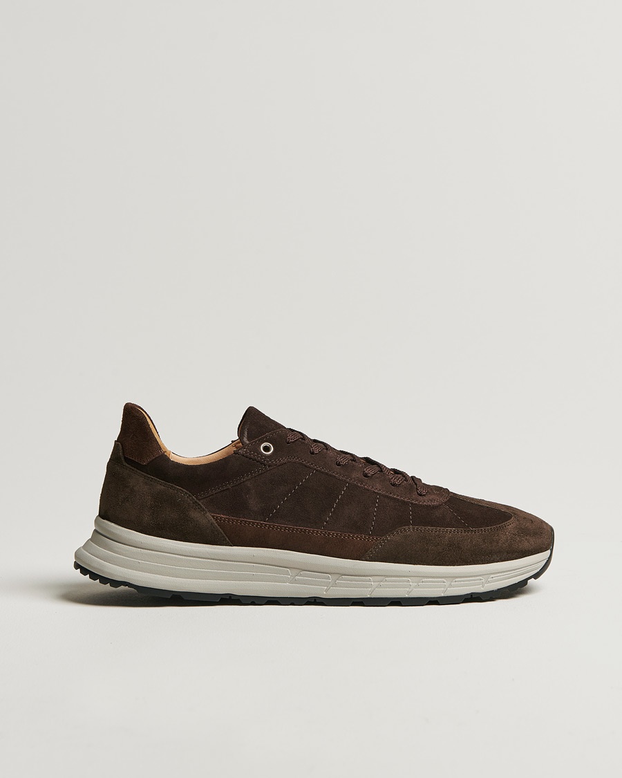 CQP Renna Suede Runner Dark Brown – Brun