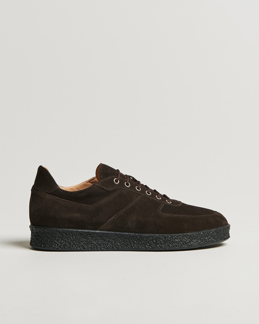 Herre | | CQP | Roamer Suede Sneaker Chocolate Brown