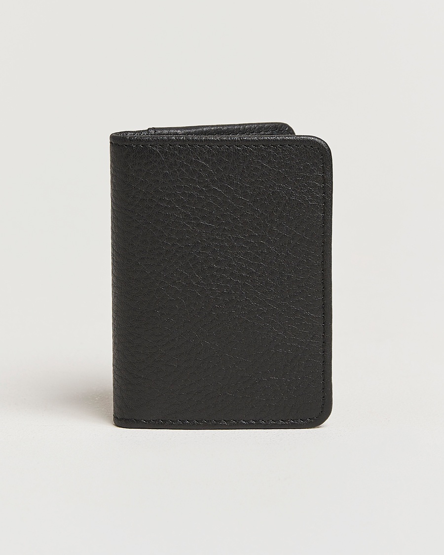 Loake Shoemakers Fenchurch Grained Leather Card Holder Black – Svart