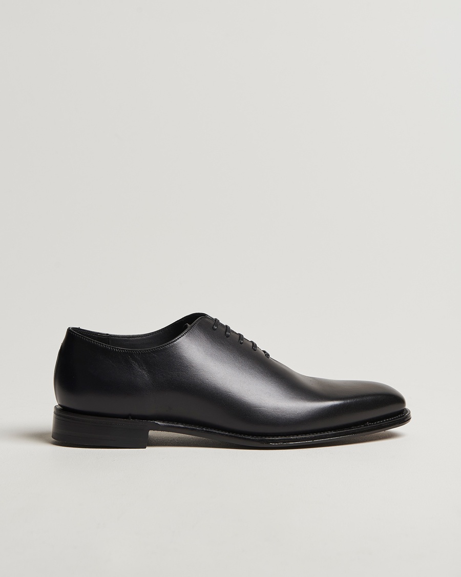 Herre | Oxfords | Loake 1880 | Wholebury Wholecut Oxford Black Calf